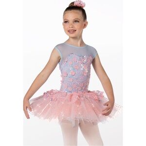 Weissman Light Blue & Pink Girls Costume
